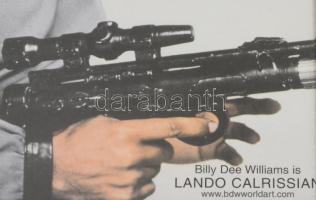 "Billy Dee" Williams (1937-) a Star Wars Lando Calrissianjának aláírása egy őt Lando Calri...