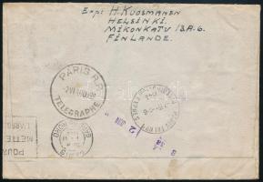 1946 Expressz levél Párizsba / Express cover to Paris