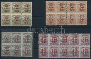 Nyugat-Magyarország VI. 1921 4 klf összefüggés Signed: Bodor