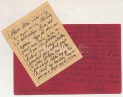 1901 Kihajtható zárt levelezőlappal / with folding card (EB)