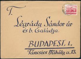 Kertes-Kollmann Jenő (1904-1974): Ünnepi-újévi rajz, 1960. Akvarell, tus, karton, jelzett. 15x10 cm....