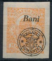 Nagyvárad 1919 Hírlapbélyeg koronás vízjellel (törés) / with crown watermark (fold) Signed: Bodor