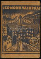 Jávor László: Szomorú vasárnap. - - 31 verse. Számozott (26./150), a szerző, Jávor László (szül. Schwartz) (1903-1992) újságíró, költő, festőművész, a Szomorú vasárnap c. dal szövegének szerzője által Singer Leó részére dedikált példány (,,Singer Leó szerkesztő úrnak kollegiális szeretettel Jávor László"). Bp., 1935, Horizont, 47+(1) p. A borító Láng István munkája. Kiadói félvászon-kötés, kissé viseltes borítóval, helyenként kissé foltos lapokkal.