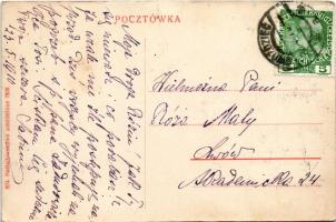 1910 Hvizdets, Gwozdziec; Palac kniazia Puzyny / palace, castle (fl)