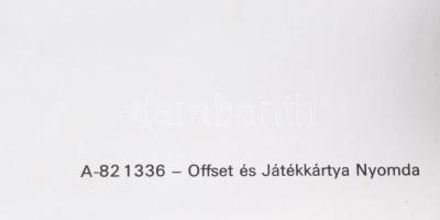 1982 Megbocsájtás, filmplakát, moziplakát, papír, Bp., Offset és Játékkártya Ny., hajtva, lapszéli e...