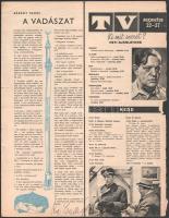 Kozák András, Kálmán György, Szabó Sándor, Gábor Miklós aláírása újságlapokon