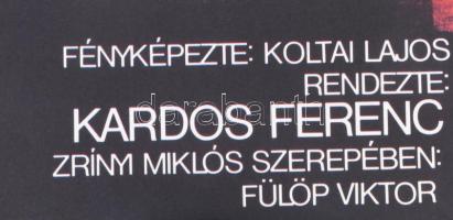 Tóth László (1957-): Mennyei seregek, 1983. Filmplakát, ofszet, papír, jelzett a plakáton, Offset és...