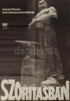 1970 Szorításban, dokumentumfilm plakát, ofszet, papír, apró lapszéli sérülésekkel és gyűrődésekkel, hajtásnyomokkal, 77x54,5 cm