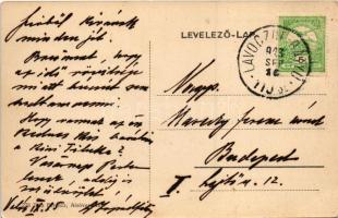 1913 Alsóverecke, Niznije Verecki, Nizsnyi Vorota, Nyzhni Vorota; látkép. Tatz Ferenc kiadása / gene...