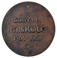Varga Miklós (1928-) 1965. "Sigillum Civitatis Miskolz / 600 éves Miskolc 1365-1965" kétol...
