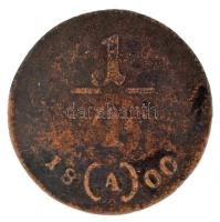 Ausztria 1800A 1/4kr Cu T:XF  Austria 1800A 1/4 Kreuzer Cu C:XF  Krause KM#2105