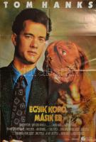 cca 1990 Egyik kopó, másik eb. Filmplakát, ofszet, papír, Dorogi Nyomda, hajtásnyomokkal, 83x57 cm