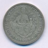 1929. 2P Ag "Madonna" T:F patina Adamo P7