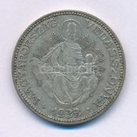 1933. 2P Ag "Madonna" T:VF,F patina Adamo P7