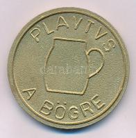 DN "Miskolci Nemzeti Színház - 1 Fintor / PLAVTVS - A bögre" aranyozott Al emlékérem (50mm...