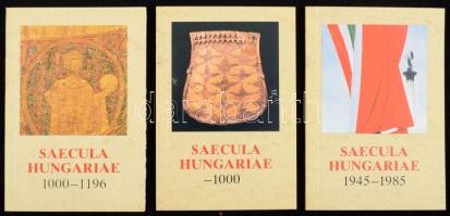 Saecula Hungariae I-XII. Válogatott írások a honfoglalás korától napjainkig 12 kötetben. Bp., 1985, ...