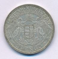 1937. 2P Ag "Madonna" T:VF,F patina
Adamo P7