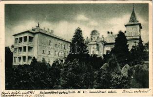 1930 Balatonfüred, M. kir. honvédtiszti üdülő (EK)