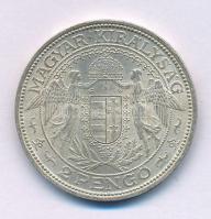 1938. 2P Ag "Madonna" T:XF patina
Adamo P7