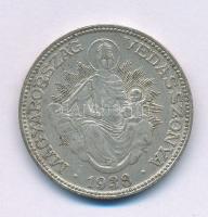 1938. 2P Ag "Madonna" T:XF,VF patina Adamo P7