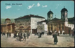 1917 Tábori posta képeslap / Field postcard "415. sz. Tábori postahivatal"