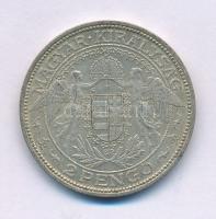 1938. 2P Ag "Madonna" T:VF patina
Adamo P7