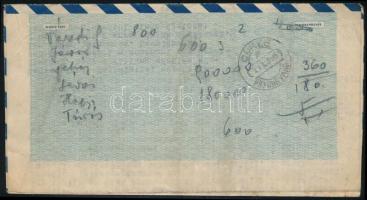 1956 Légi levél Koreába / Airmail cover to Korea