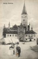Máriabeszterce basilica and the shop of Davorin Zajc