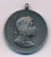 1940. "Erdélyi részek felszabadulásának emlékére" Zn emlékérem mellszalag és függesztőkarika nélkül. Szign.: Berán T:XF Hungary 1940. "Commemorative Medal for the Liberation of Transylvania" Zn medal without ribbon and suspension ring. Sign.: Berán C:XF NMK 428