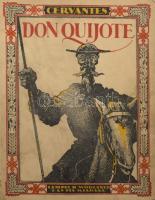 Cervantes: Don Quijote de la Mancha. Bp., Lampel R. Kiadói egészvászon kötés, kopottas állapotban.