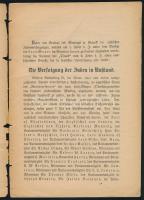 Englische Kirchenfürsten und Staatsmänner über die Judenverfolgungen in Rußland und über die sogenan...