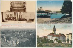 21 db RÉGI magyarországi város képeslap / 21 pre-1945 Hungarian town postcards