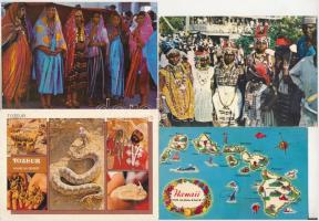 9 db MODERN egzotikus tájak képeslap / 9 modern exotic landscapes postcards