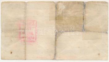 1930. 1P "Revíziós Pengő" T:G ragasztott