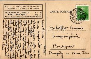 International Peace-Week-of-Youth, August 3-10. 1924. Utrecht s: J. Denijs (r)