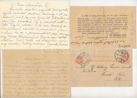11 db RÉGI levelezőlap, közte tábori posta is / 11 pre-1945 postcards, with field postcards