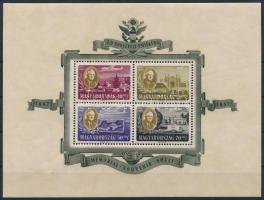 1947 Rendkívül jó minőségű Roosevelt légiposta blokk (30.000)