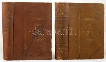 Obernyik Károly: ~ ~ szépirodalmi összes munkái. I-IV. kötet (2 kötetben, teljes) Sajtó alá rendezte...