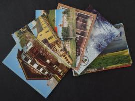 300 db MODERN színes magyarországi város képeslap, kisebb települések is / 300 modern Hungarian coloured town postcards