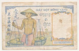 Francia Indokína / (Kambodzsa, Laosz és Vietnam állam kibocsátó intézete) DN(1953) 1P "T.6862 6...