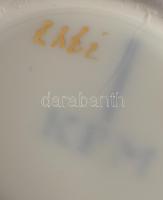 1840-1895 KPM 5 darab kávéházi csésze, jelzett, kopással, m: 7,5 cm