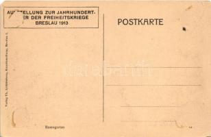 Wroclaw, Breslau; Rosengarten, Ausstellung zur Jahrhundertfeier der Freiheitskriege Breslau 1913. Ve...