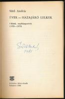 Sütő András: Évek - hazajáró lelkek. Cikkek, naplójegyzetek. A szerző, Sütő András ÁLTAL aláírt péld...