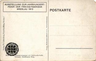 Wroclaw, Breslau; Hauptrestaurant mit Jahrhunderthalle, Ausstellung zur Jahrhundertfeier der Freihei...