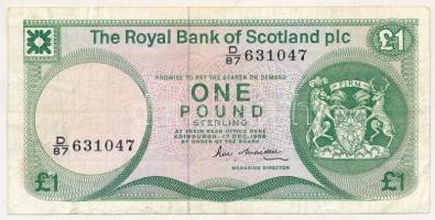 Skócia 1986. 1P "D/87 631047" T::F Scotland 1986. 1 Pound "D/87 631047" C:F Krause P#341Aa
