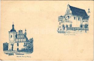 Kraków, Krakau; Kosciól N. Maryi Panny / Marienkirche / church (EK)