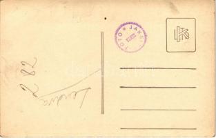 1942 Lendva, Alsólendva, Alsó-Lendva, Dolnja Lendava; hölgyek népviseletben, üzlet. Foto Jaksity / l...