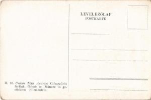 Cifraszűrös férfiak, Gömör megye / Transylvanian folklore from Gömör s: Csikós Tóth András (EB)