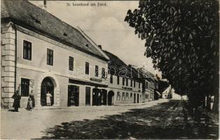 St. Leonhard am Forst, J. Pick Nr. 27. / shops, street view (EK)