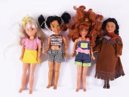 4 db jelzett játék baba 22 cm